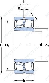 Подшипник BS2-2217-2RSK/VT143 Подшипник BS2-2217-2RSK/VT143