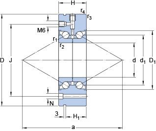 Подшипник BEAM 060145-2RZ