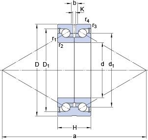 Подшипник BEAS 030062-2RS