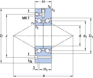 Подшипник BEAM 060145-2RS