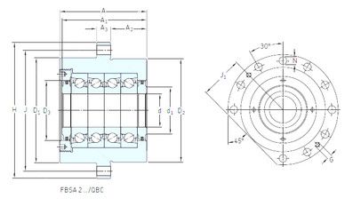 Подшипник BSQU 220 TDT