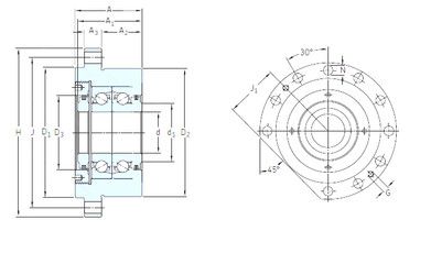 Подшипник BSDU 240 FF
