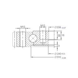 Подшипник VA 16 0302 N