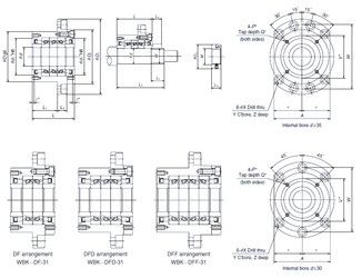Подшипник WBK17DF-31 Подшипник WBK17DF-31