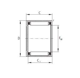 Подшипник BCE34-TN