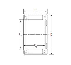 Подшипник DLF 12 12