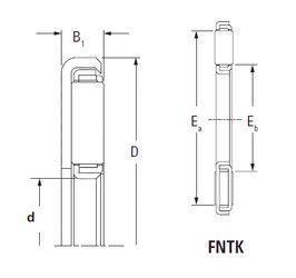 Подшипник FNTK-1530