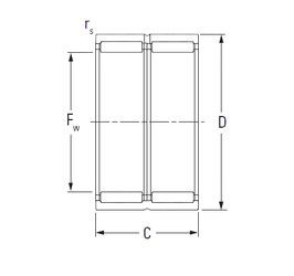 Подшипник NWQ457234WII
