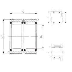 Подшипник RNAFW 405540 Подшипник RNAFW 405540