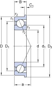Подшипник BA1B 311585 Подшипник BA1B 311585