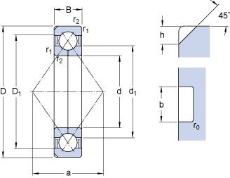 Подшипник QJ 202 N2MA Подшипник QJ 202 N2MA