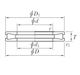 Подшипник T611V Подшипник T611V