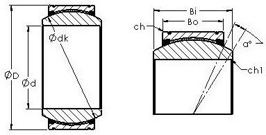 Подшипник GE300XT/X-2RS