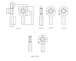 Подшипник SAA60ES-2RS Подшипник SAA60ES-2RS