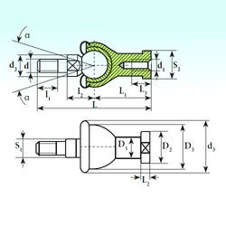 Подшипник SQZ 12 C RS-1