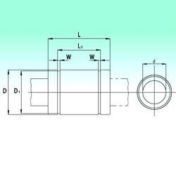 Подшипник KB3068 Подшипник KB3068