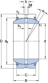 Подшипник GE 300 ES-2LS Подшипник GE 300 ES-2LS