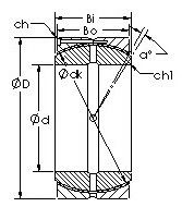 Подшипник GEH600HCS