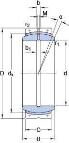 Подшипник GEC 360 FBAS