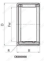 Подшипник ВК091510 Подшипник ВК091510