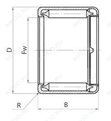 Подшипник ВК556336