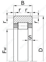 Подшипник В0-292215 КМ