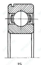 Подшипник В6-50706 АУШ1