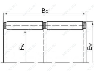 Подшипник КК70X78X57.2 Подшипник КК70X78X57.2