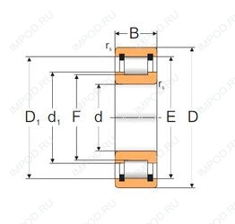 Подшипник 102308M
