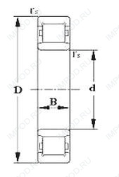 Подшипник 1032980 M Подшипник 1032980 M