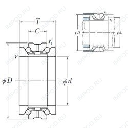 Подшипник 110TAC20X+L