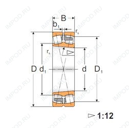 Подшипник 113634АМНК5