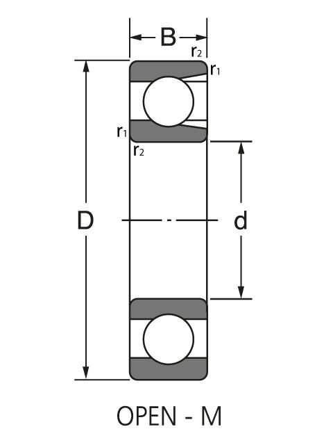 Подшипник 117 M