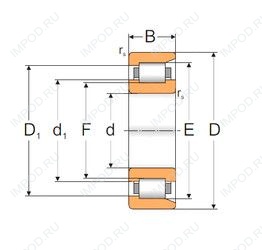 Подшипник 12115ЕМУШ1