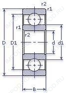 Подшипник 126 TVH