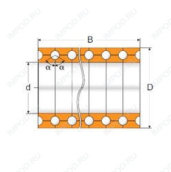 Подшипник 128726M