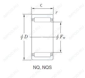 Подшипник 12NQ2410A