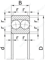 Подшипник 1302 У
