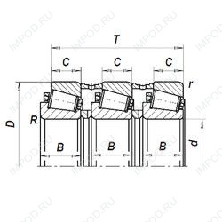 Подшипник 1327360М