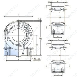 Подшипник 145PCR2804 Подшипник 145PCR2804