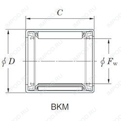 Подшипник 14BKM2025JUU