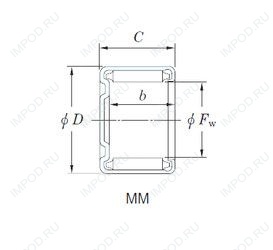 Подшипник 14MM2012