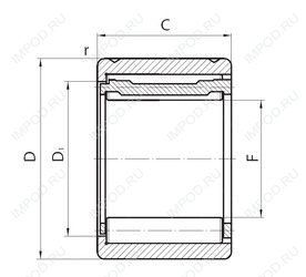 Подшипник 154912K