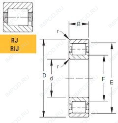 Подшипник 160RJ51 Подшипник 160RJ51