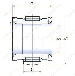 Подшипник 160RNPH2504 Подшипник 160RNPH2504