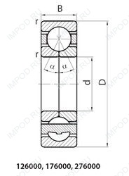 Подшипник 176308Е
