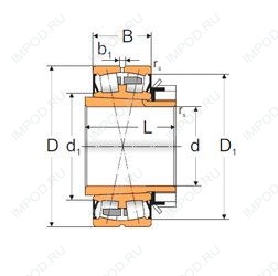 Подшипник 183715Н+H2317 Подшипник 183715Н+H2317
