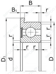 Подшипник 1860097 Подшипник 1860097