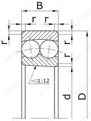 Подшипник 2В0-111608