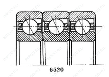 Подшипник 2В0-666322 Е1
